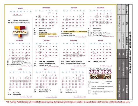Tps 2022 23 Calendar